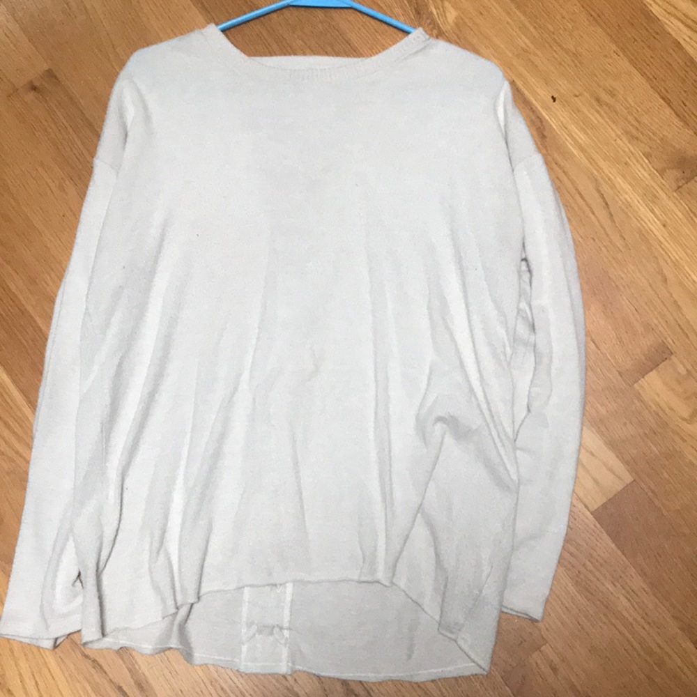 Cream American Eagle Sweater
